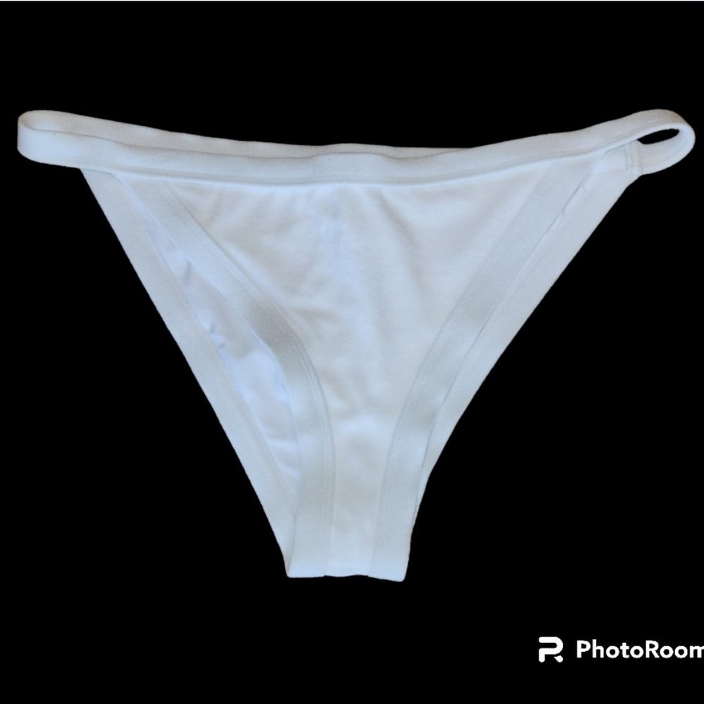 XL Gianni Bini White Bikini Bottom NWT